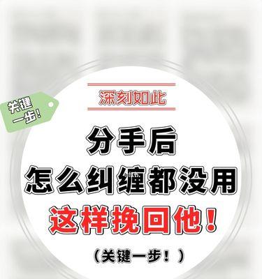 女生分手后如何挽回前任心——15个实用技巧（挽回爱情，从自我调整开始）-第3张图片-恋语空间