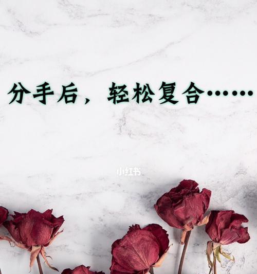 分手后如何挽回男友（15个实用技巧让你收获爱情）-第1张图片-恋语空间