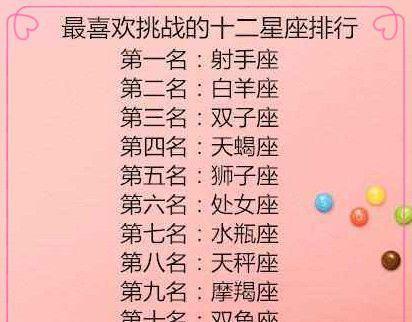 恋爱时最开放的星座女生是谁？（哪些星座女生在恋爱时最大胆、最冒险、最敢尝试？）