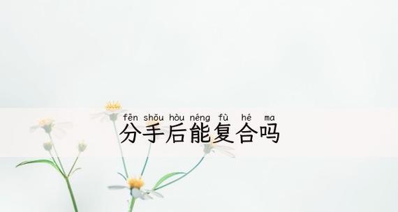 分手后成了朋友，如何复合？（如何在分手后维持友谊，成为更好的情侣？）-第2张图片-恋语空间