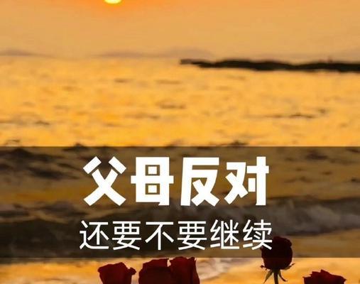 爱情的坚持还是放弃——以父母反对的爱情为例（爱情、亲情、责任、选择）-第2张图片-恋语空间